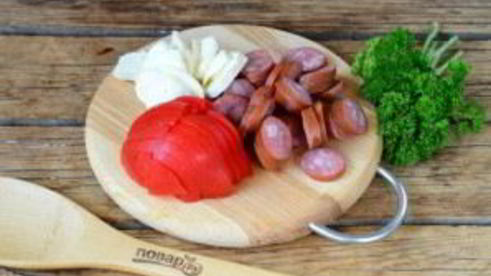 пицца в лаваше на сковороде