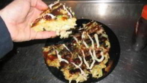 японская пицца окономияки