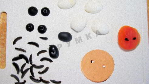 забавная детская мини пицца для детей