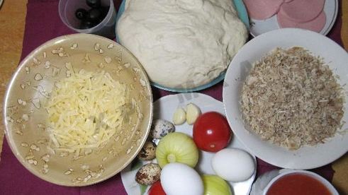 забавная детская мини пицца для детей