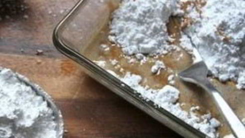 банановые пончики с арахисовой глазурью