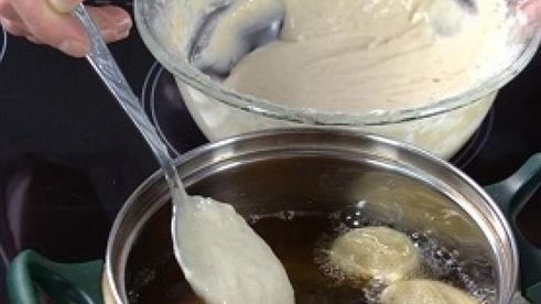 банановые пончики