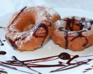 Бездрожжевые пончики