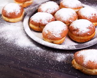 Быстрые пончики с йогуртом