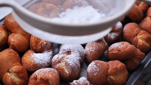 французские пончики