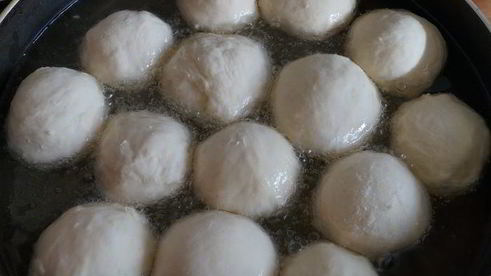 греческие пончики лукумадес