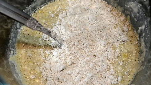 крабовые пончики с сыром