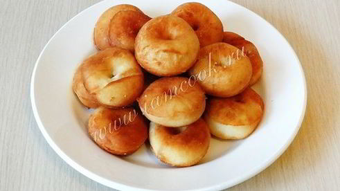 пончики дрожжевые