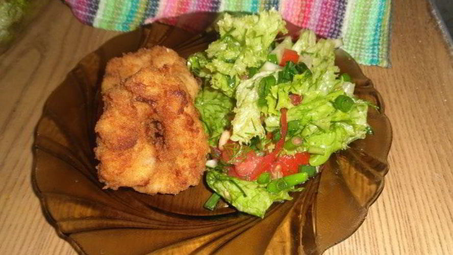 Рецепт пончиков из курицы