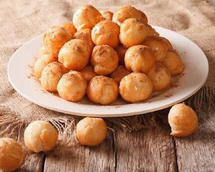 Пончики из манки