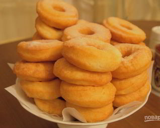 Пончики из творога в растительном масле