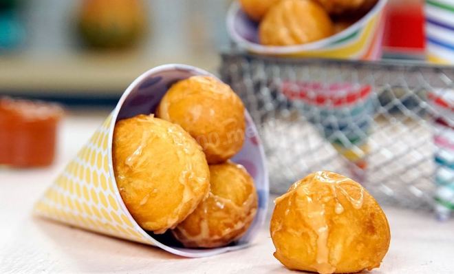 Пончики классические с начинкой