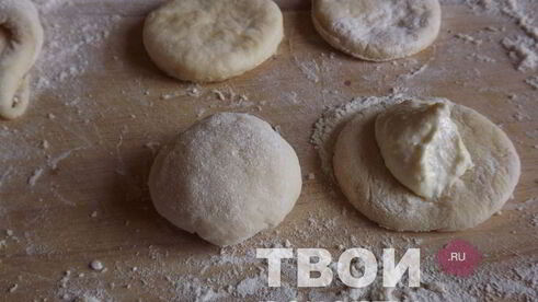 пончики с творогом