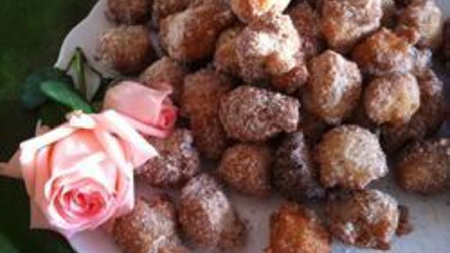 Рецепт пончиков-шариков с корицей