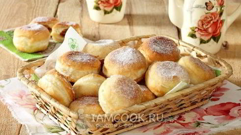 пончики со сгущенкой