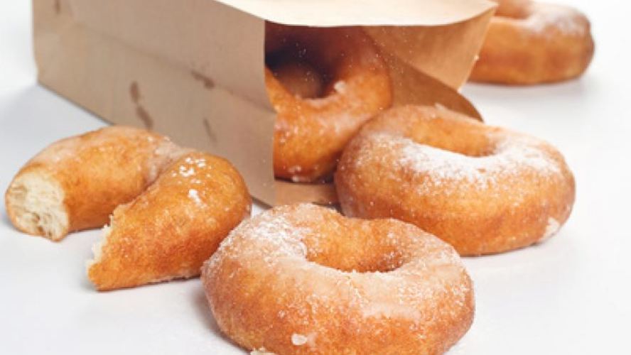 Рецепт пончиков в сахарной пудре