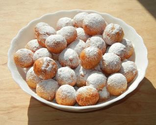 Творожные пончики классические