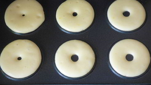 ванильные пончики