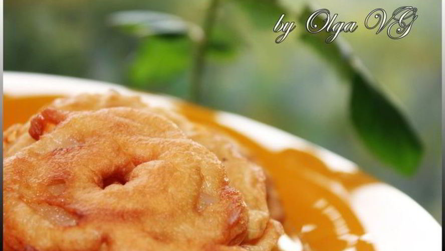 Рецепт яблочных пончиков