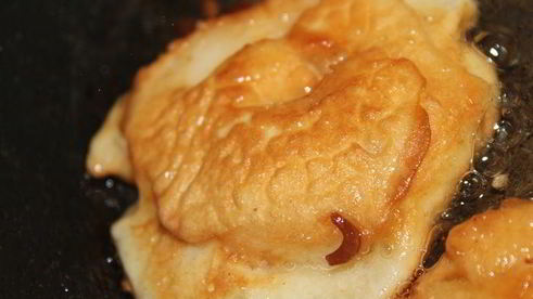 яблочные пончики