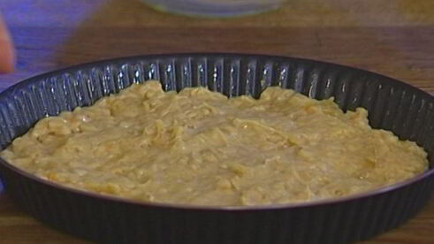 апельсиновая коврижка с кедровыми орешками