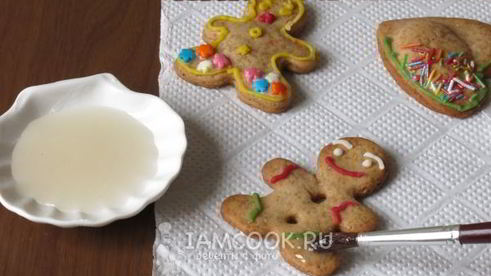 глазурь для пряников