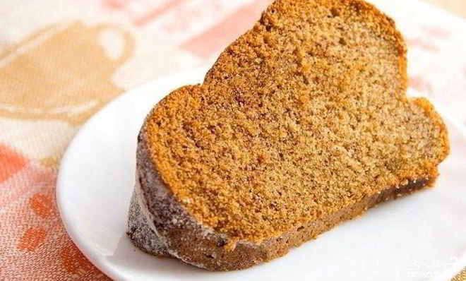 Коврижка с бананом