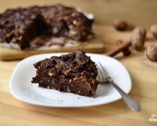 Коврижка с орехами