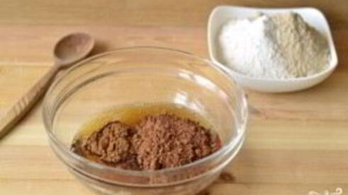 коврижка с орехами