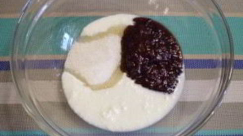 коврижка с вареньем на кефире