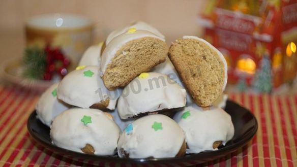 Рецепт Медовых пряников домашних с глазурью