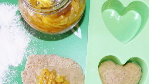 медовые пряники с имбирной начинкой