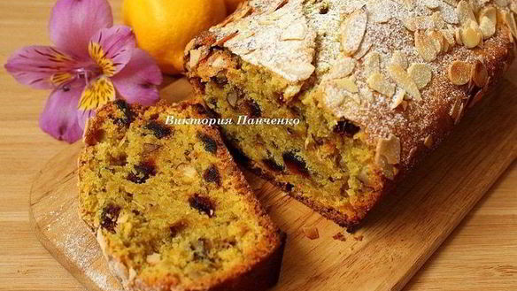 Рецепт Постной лимонной коврижки