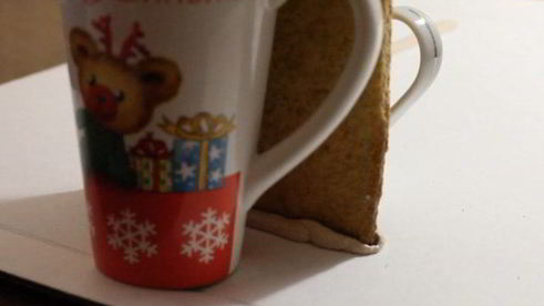 пряничный камин