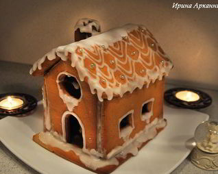 Пряничный медовый домик