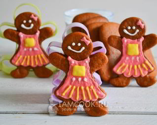 Пряники рождественские имбирные