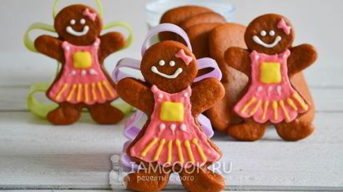 пряники рождественские имбирные