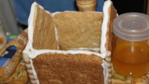 рождественский пряничный ароматный домик