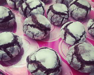 Шоколадные пряники с мятой