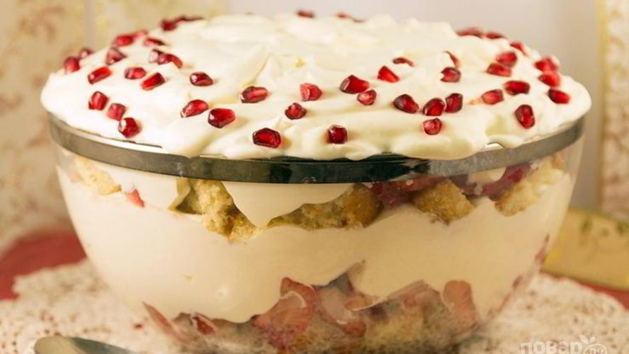 Рецепт трайфла из коврижки