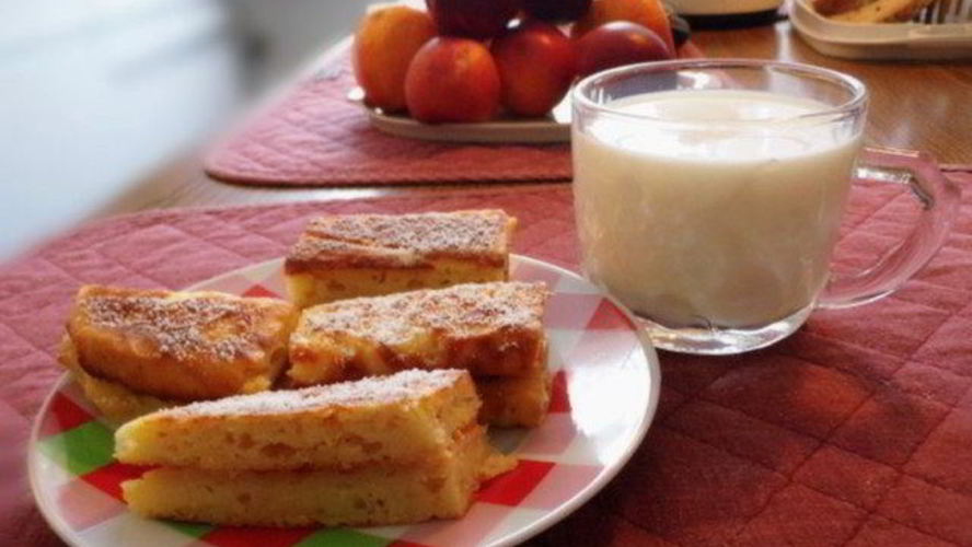 Рецепт творожно-яблочной коврижка