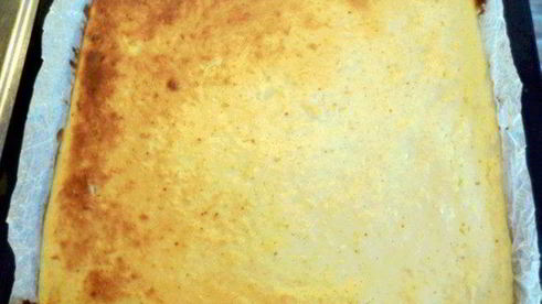 творожно-яблочная коврижка