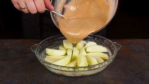 ароматная шарлотка в микроволновке samsung