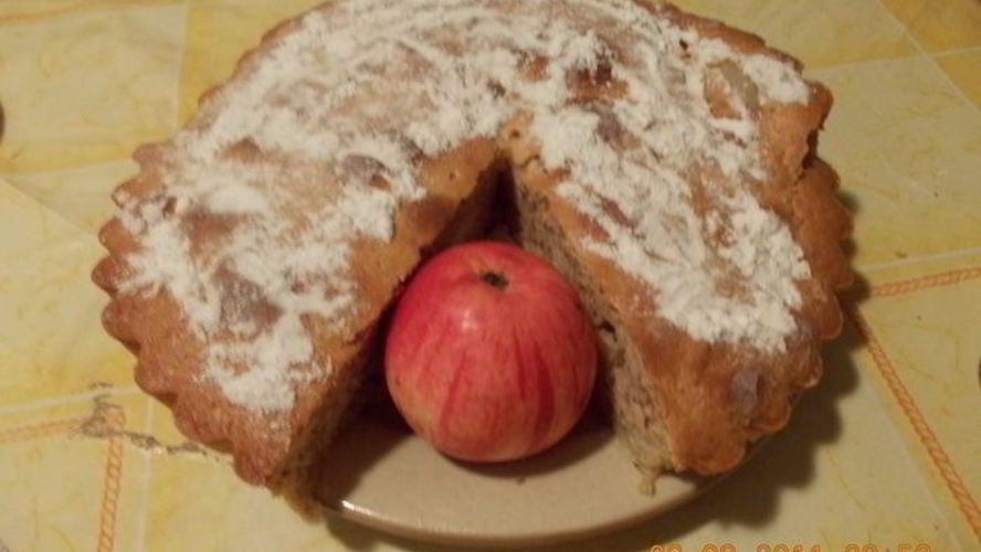 Рецепт фантазии на тему шарлотки