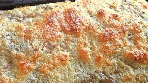 хлебная шарлотка яблочно-ягодная