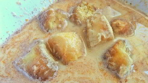 хлебная шарлотка яблочно-ягодная