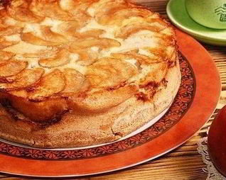 Классическая домашняя шарлотка с яблоками