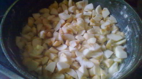 пирог шарлотка