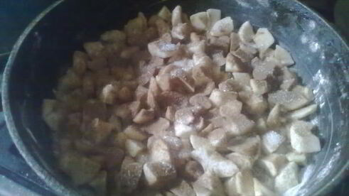 пирог шарлотка