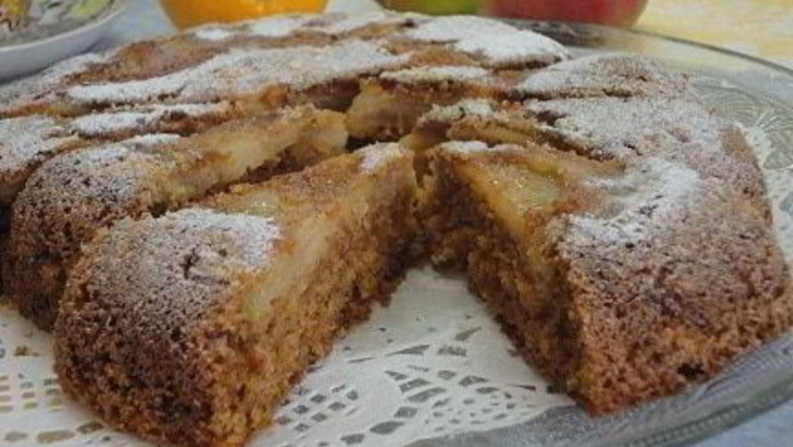 Рецепт шарлотки без яиц